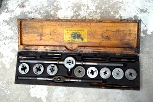 Greenfield No. 7 Little Giant Adjustable Die And Tap Set READ - Picture 1 of 18