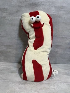 Think Geek Talking Bacon Plush Says “I'm Bacon” Lips Move Works! - Picture 1 of 5