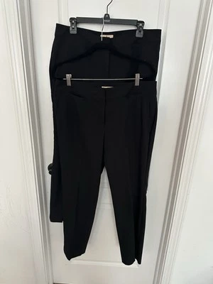 Lote de 2 Pantalones de Golf Negros Deportivos Haley Talla 14 Foto 1 de 3