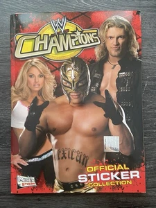 WWE Wrestling Champions Sticker Album 2006 100% Complete & Poster - Picture 1 of 24