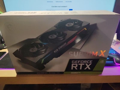 MSI GeForce RTX 3080 SUPRIM X 12G Scheda Video Gaming - Immagine 1 di 4