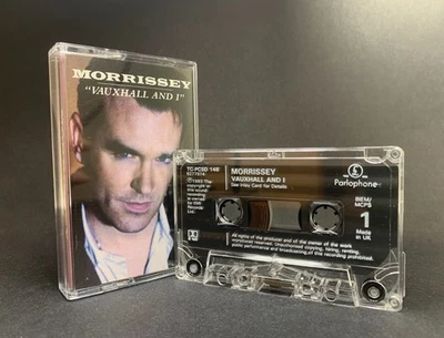 Morrissey "VAUXHALL AND I" Cassette **UK 1ST ISSUE 1993** NEAR MINT CONDITION - Image 1 of 4