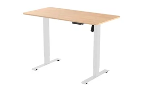 UNCAGED ERGONOMICS RISE UP ESSENTIAL ELECTRIC STANDING DESK ADJUSTABLE - WHITE - Picture 1 of 5