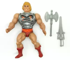 Battle Armor He-man 100% Complete Motu Action Figure Vintage Taiwan Mattel - Picture 1 of 6