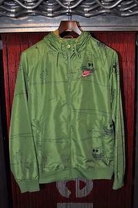 Nike x Misha The Running Man Windrunner Jacke - Grün/Gelb S Small - Bild 1 von 10