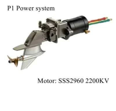 Sistema de potencia del motor fueraborda TFL para barco de radiocontrol P1 Foto 1 de 4