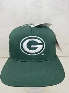 Green Bay Packers NFL Vintage Druckknopflasche Mütze Kappe Annco - KMart Etiketten - neu mit Etikett - Bild 1 von 10