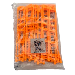 21 NEW Micro Knex Orange Track Kit - K'nex Coaster Replacement Parts - Picture 1 of 3