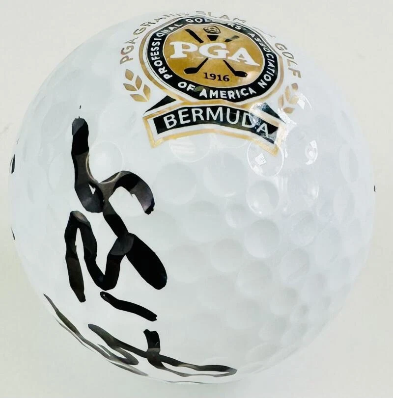 Pelota de campeonato de golf Grand Slam 2011 firmada por Kegan Bradley autógrafo K1 Foto 1 de 1