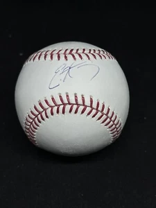 CHICAGO CUBS ERIC HOSMER SIGNED BASEBALL AUTOGRAPH MLB COA AUTHENTIC ROYALS - Picture 1 of 2