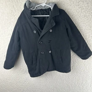 Calvin Klein Jeans Kids Pea Coat With Hood Size: 5 - Picture 1 of 6
