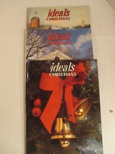 LOT 3 Vintage IDEALS Christmas MAGAZINE 1993/94 VGC+ - Picture 1 of 7