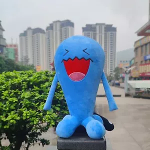 Cute Blue Wobbuffet Plush Doll Stuffed Toy Pillow Fan Collect Prop Gift 30/100cm - Picture 1 of 12