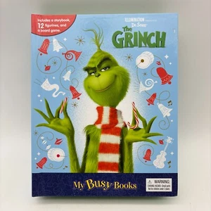My Busy Books The Grinch Illumination Book with 6 Toy Figures and Mat Christmas - Picture 1 of 9