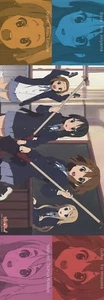poster K-ON anime Hirasawa Yui Akiyama Mio Tainaka Ritsu Kotobuki Tsumugi - Picture 1 of 2