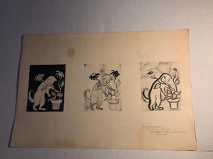 Children's Book Illustration - Fall 1967 - Beatrice Gheorghiou - Picture 1 of 12
