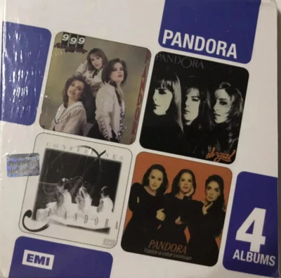 4CDS 80s 90s PANDORA 999 Razones Ilegal Confesiones Vuelve A Estar Conmigo - Image 1 of 2