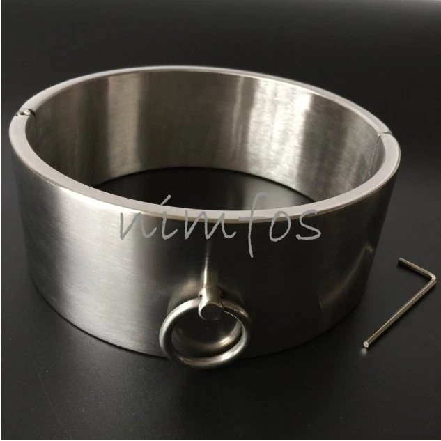 6 CM Resistente 100% Acero Inoxidable Cuello Cuello Cuello Corsé Puño Encuadernación 4 Tamaño Foto 1 de 4