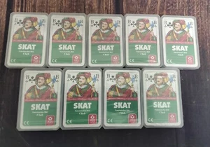 9x Skat Französisches Bild Skatkarten Karten ASS neu OVP Altenburg  - Bild 1 von 2