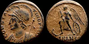 Byzantine Follis coin - Commemorative Series (330-333AD) Æ 17 mm. 2,65 gr. #1096 - Picture 1 of 1