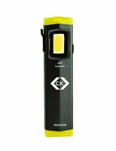 CK T9423USB Mini COB-LED Magnetic Rechargeable Pocket Inspection Torch Light 240 - Picture 1 of 1