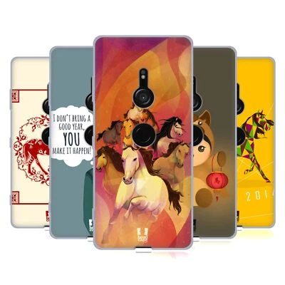 HEAD CASE DESIGNS YEAR OF THE HORSE SOFT GEL CASE FOR SONY PHONES 1 - Image 1 of 4