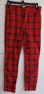 Gap Signature Skinny Ankle Checkered Pants for women. Size 0. Pre-owned  - Image 1 of 3