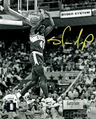Shawn Kemp autographed signed 8x10 photo NBA Seattle Supersonics JSA COA - Image 1 of 2