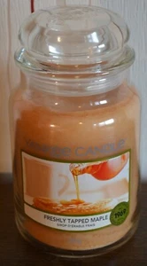 Yankee Candle FRESHLY TAPPED MAPLE, Woodland Road Trip Collection , 623g Selten - Picture 1 of 1