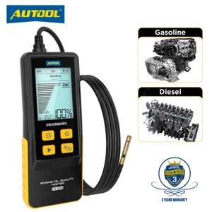 Engine Oil Tester Gasoline Diesel Auto Check Oil Quality Detector W/LED 2.8 Inch - Bild 1 von 16