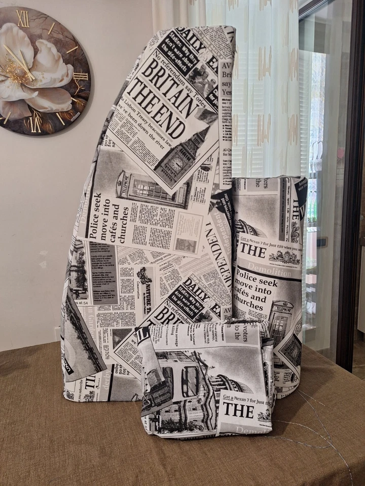 completo cuscini per letto a ponte o cassettone Dis.giornale - Immagine 1 di 1