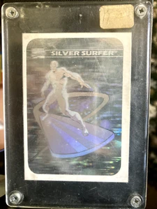 1990 Marvel Universe Hologram #MH3 Silver Surfer - Picture 1 of 2