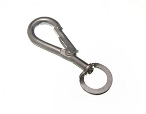 24 X Ganci A Dondolo Per Blocco A Molla Per Animali Carabina 5mm Bzp - NUOVO - Foto 1 di 1