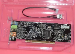 Low bracket Creative Blaster Audigy SE 7.1 PCI Sound Card SB0570 WIN10 NEW - Picture 1 of 6