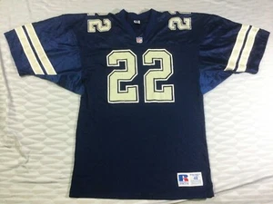 Vintage Dallas Cowboys #22 Football-NFL Russell Jersey Size48 - Picture 1 of 12
