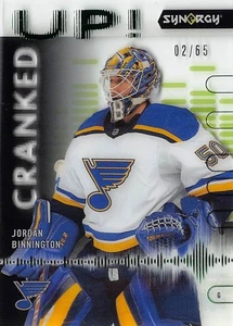 2022-23 Synergy Cranked Up Green #CUJB Jordan Binnington /65 - Bild 1 von 2
