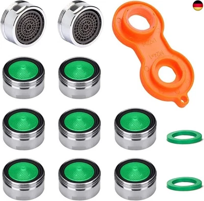 10 Stück Strahlregler M24, Wasserhahn sieb Einsatz, Mischdüse mit ABS-Filter i - Bild 1 von 4