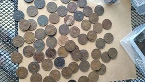 VINTAGE lot CANADA 212 COIN LARGE CENT reserve fo dred2003 - Picture 1 of 1