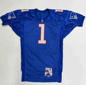 Vintage 1990’s New England Patriots Jersey Large Apex One Blue NFL Proline Authe - Picture 1 of 9
