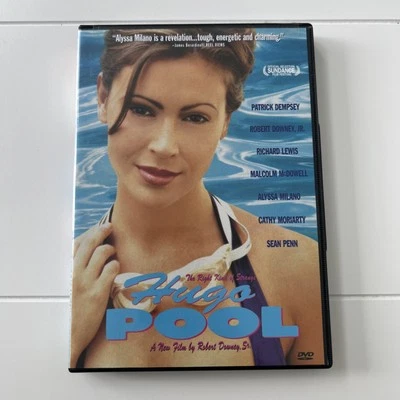 Hugo Pool DVD (1997) Fox Lorber Alyssa Milano Robert Downey Jr. Patrick Dempsey - Image 1 of 3