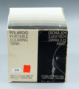 Vintage Polaroid Portable Clearing Tank f/ Instant Negatives 105 55 NOS #319 - Picture 1 of 4