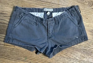 Abercrombie & Fitch Jrs  Chino Short Shorts Blue Size 16 28x2 16-SPR-07-2V 1103 - Picture 1 of 11