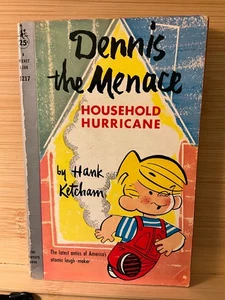 Dennis the Menace Household Hurricane by Hank Ketchum Pocket #1217 1958 3rd pnt - Picture 1 of 4