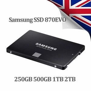 Samsung SSD 870 EVO 250GB/500GB/1TB/2TB SATA III 2.5" Solid State Drive New Lot - Picture 1 of 13