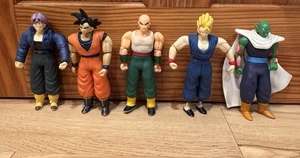 Vintage Dragon Ball Z Figuren Irwin Toys Lot (5) Fun 2000 Piccola, Goku, Trunks 7" - Bild 1 von 11