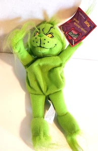 2000 Dr. Seuss The Grinch Inside Outside Plush w/Tag 8" - Picture 1 of 2