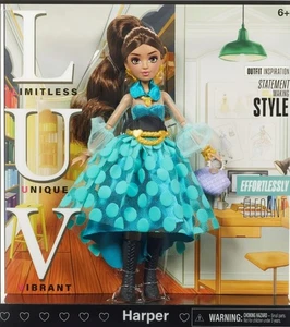 LUV Limitless Unique Vibrant HARPER Fashion Doll Vintage Style  - Bild 1 von 3