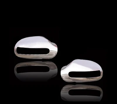 Chrome Side Door Mirror Covers For Mercedes Benz A-Class W168 2002-2004 LCI — 第 1/2 张图片