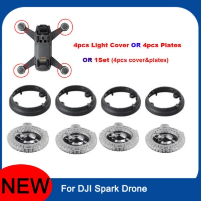 For DJI Spark Part LED Shade Lights Lamp Cover Plate/Base Lamp Protection ADE - Image 1 of 4