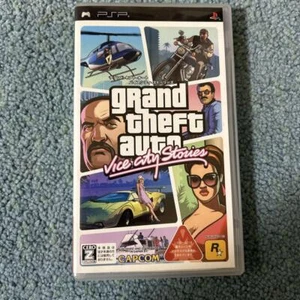 Grand Theft Auto Vice City Stories PSP PlayStation Portable Capcom w/Case JP 51 - Picture 1 of 4